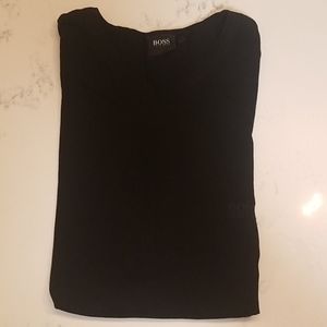 Hugo boss black vneck tshirt